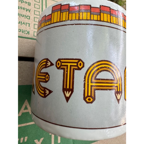 Vintage 1980’s Secretary Coffee Tea Mug Made In Korea Office Decor Inarco 12 oz - Picture 3 of 5